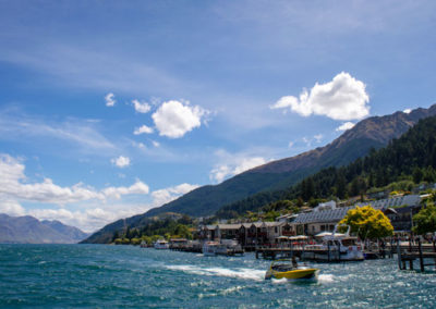 The Four Seasons Motel in Queenstown Bay, NZ