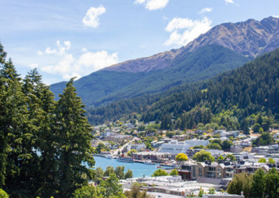 The Four Seasons Motel in Queenstown Bay, NZ